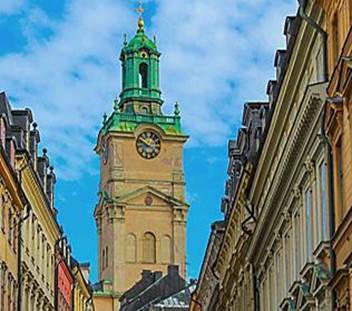 church of st nicholas old town stockholm sweden 2560x1440